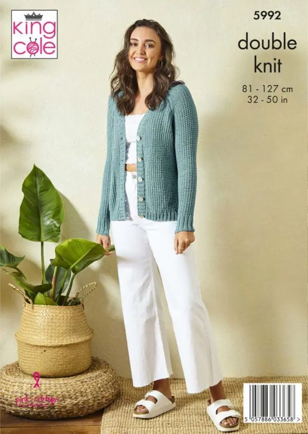 king cole 5992 adult dk knitting pattern