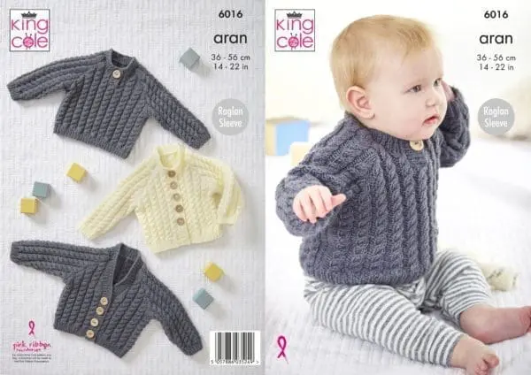 King cole baby aran wool best sale