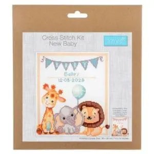 Trimits Cross Stitch Kit New Baby