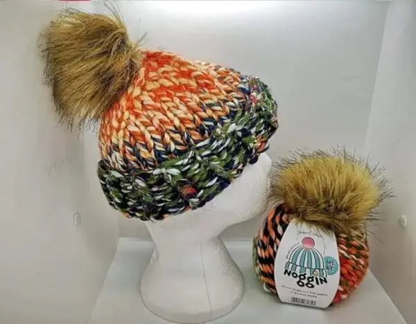 James c brett noggin super chunky hat kit horizon