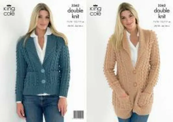 King Cole  3362 Adult DK Jackets