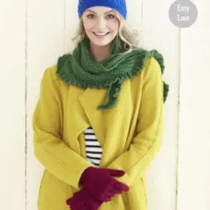 King Cole 5474 Adult 4ply Wrap Gloves Hat Knitting Pattern