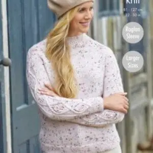 King Cole 5794 DK Adult Sweater Knitting Pattern