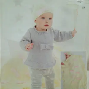 Stylecraft 9526 DK Jumper Hat Blanket Knitting Pattern