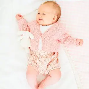 Stylecraft 9828 Baby DK Cardigan Knitting Pattern