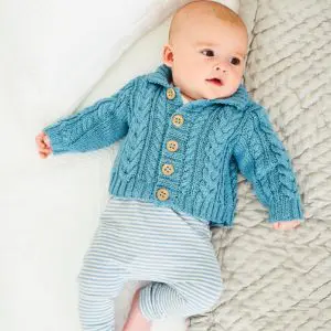 Stylecraft 9833 Baby DK Cardigans Knitting Pattern