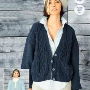 Stylecraft 9856 Adult DK Cardigan Knitting Pattern