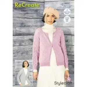 Stylecraft 9860 DK Cardigan Knitting Pattern