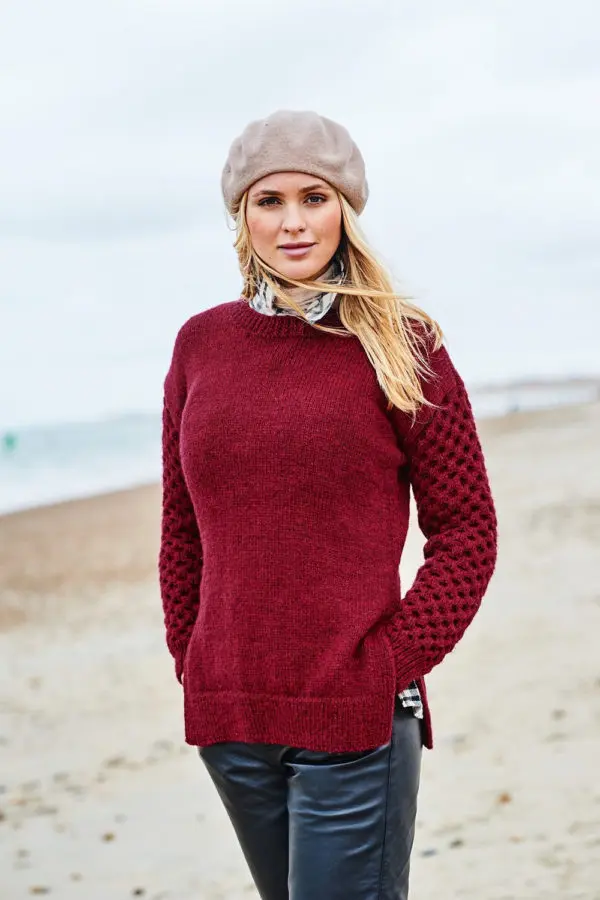 Stylecraft 9873 Aran Adult Sweater Knitting Pattern