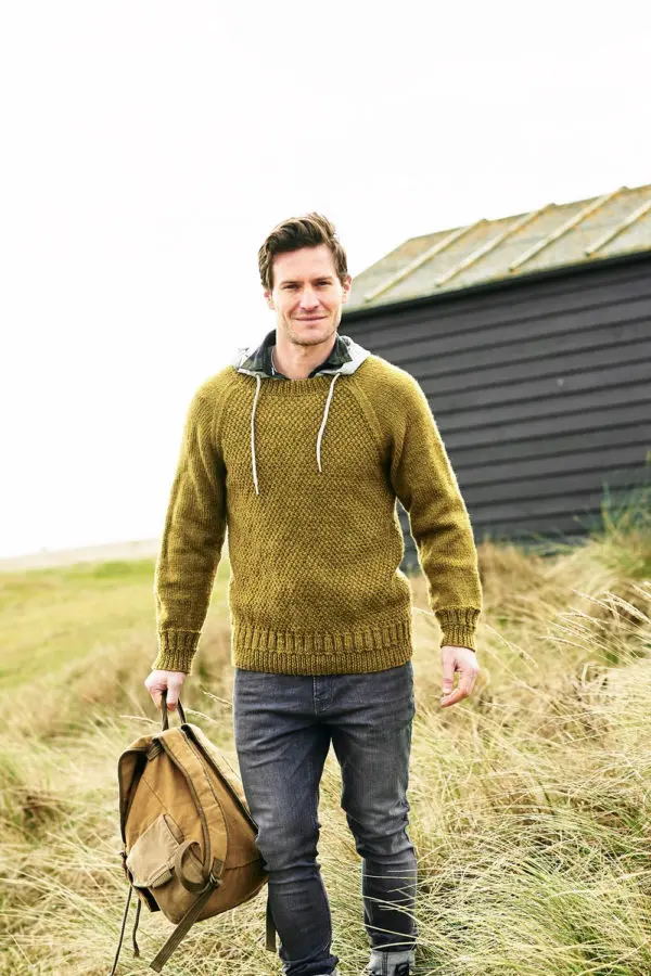 Stylecraft 9877 Aran Mens Sweaters Knitting Pattern