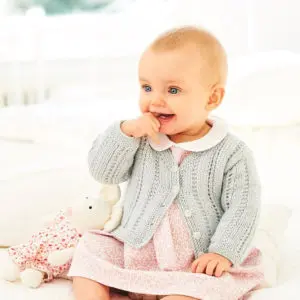 Stylecraft 9903 DK Baby Cardigans Knitting Pattern