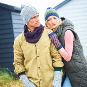 Stylecraft 9955 Adult DK Hat Gloves Snood Knitting Pattern