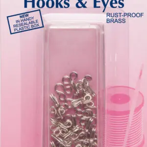 Hemline Hooks & Eyes Size 0