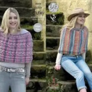 King Cole 4604 Ladies Capes Chunky Knitting Pattern