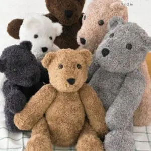 King Cole 9134 Teddy Knitting Pattern