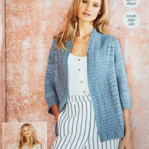 Stylecraft 9624 Adult DK Jumper Cardigan Knitting Pattern