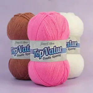 James C Brett Top Value DK Wool