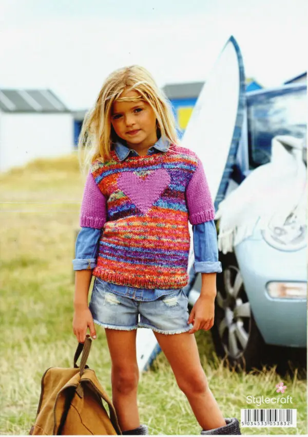 Stylecraft 9082 Adult Sweater Chunky Knitting Pattern