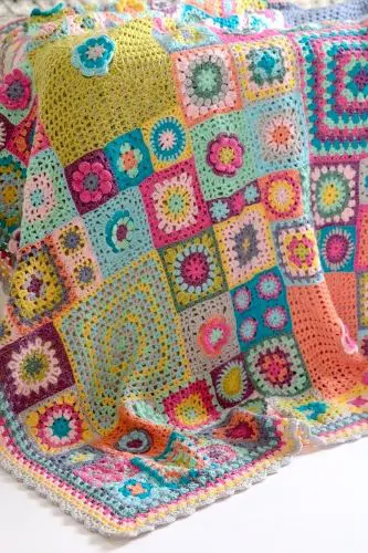 Cherry Heart Vintage Sweethearts Blanket Yarn Pack