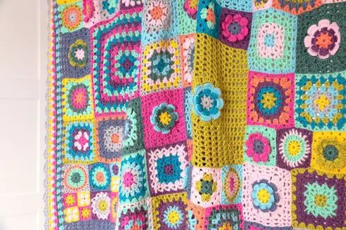 Cherry Heart Vintage Sweethearts Blanket Yarn Pack
