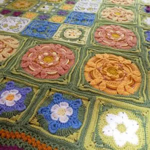 Catherine Bligh Secret Gardens Crochet Blanket Yarn Pack