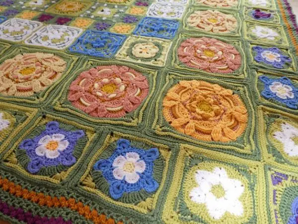 Catherine Bligh Secret Gardens Crochet Blanket Yarn Pack