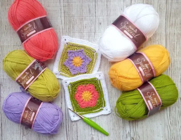 Furls April Flowers Baby Blanket Yarn Pack - Image 2