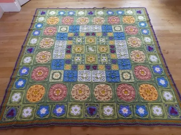Catherine Bligh Secret Gardens Crochet Blanket Yarn Pack