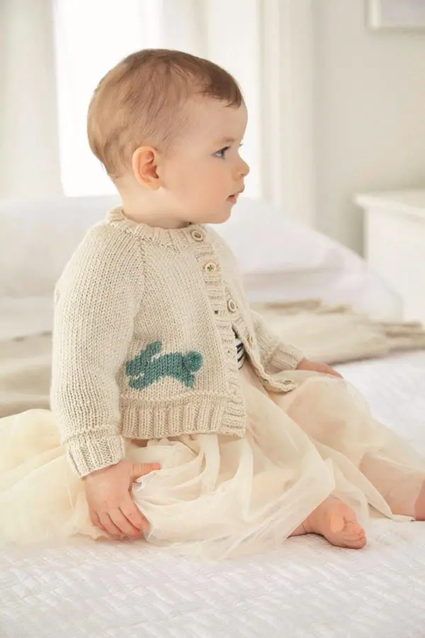 King Cole Newborn Book Of Cardigans 3 Knitting Patterns - Image 6