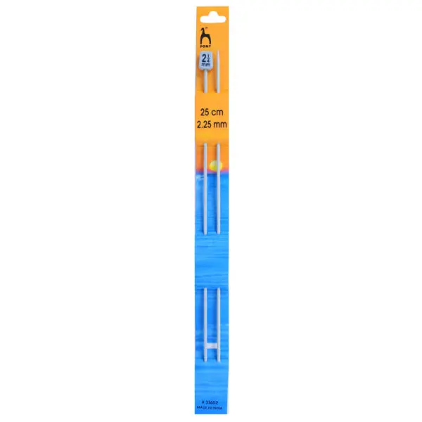 Pony Classic 25cm Knitting Needles - Image 2