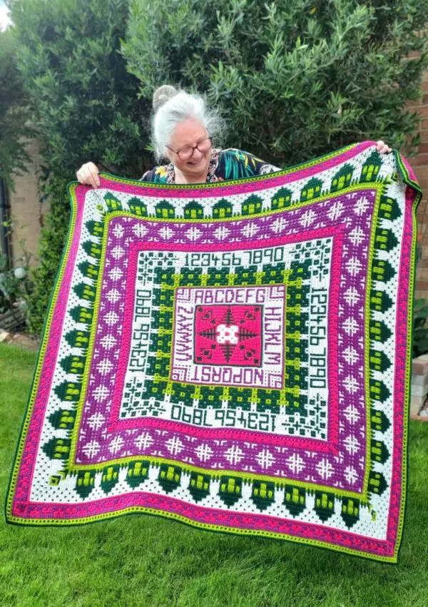Rosina Plane CAL Mile Cross Full Sized Blanket Yarn Pack - Image 2