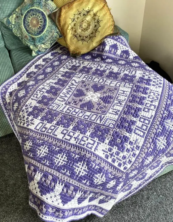 Rosina Plane CAL Mile Cross Full Sized Blanket Yarn Pack