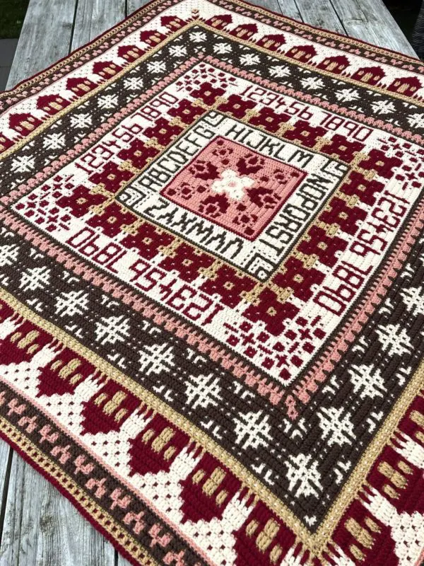 Rosina Plane CAL Mile Cross Full Sized Blanket Yarn Pack - Image 4