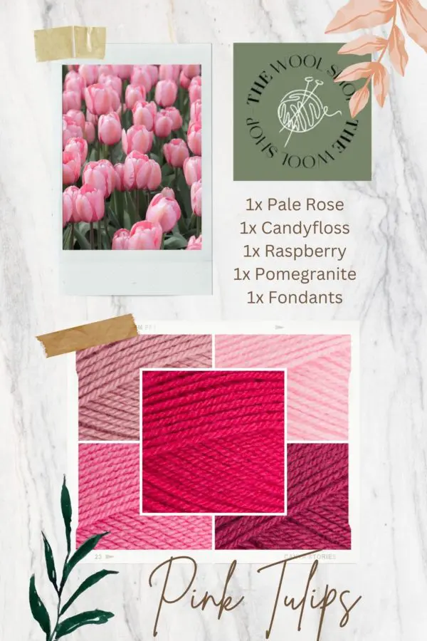 Stylecraft Special DK Pink Tulips Yarn Pack
