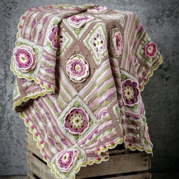 Stylecraft Lily Pond Cherry Blossom Blanket CAL Yarn Pack - Image 4