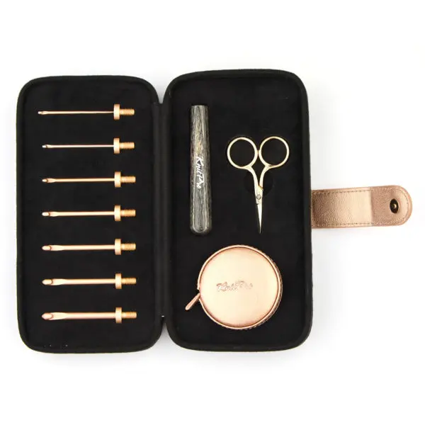 KnitPro Oasis Interchangeable Crochet Hook Starter Set