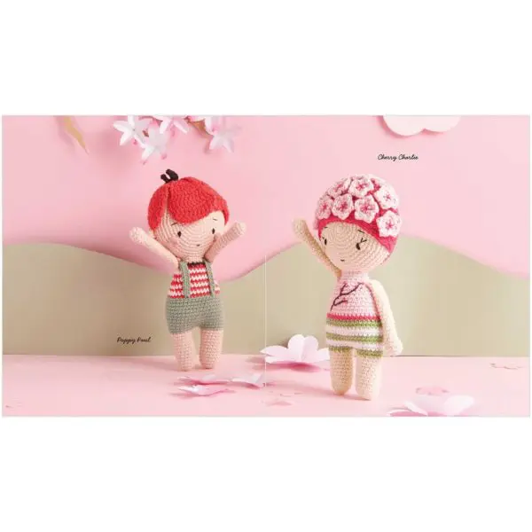 Ricorumi Blooming Beauties Crochet Amigurumi Pattern Book