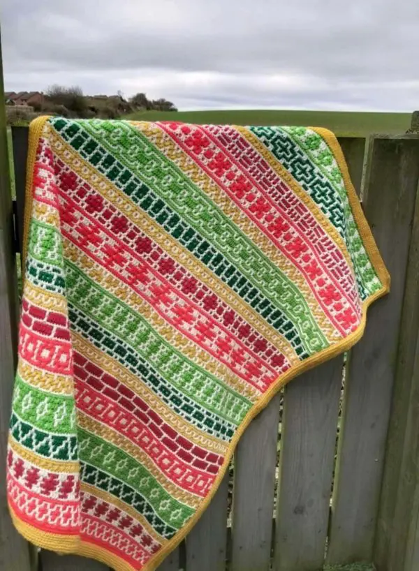 Rosina Plane Adventures in Overlay Mosaic MAL Traditional Yarn Pack