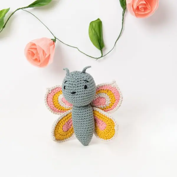 Ricorumi Butterfly Amigurumi Crochet Teddy Toy Kit