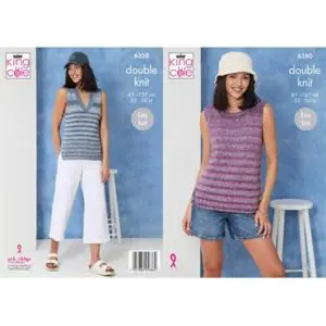 King Cole 6350 Knitting Pattern