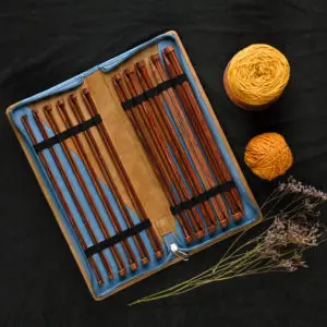 KnitPro Ginger Grande Straight Single Pointed Knitting Needle Set