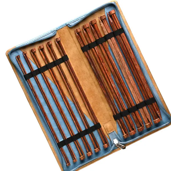 KnitPro Ginger Grande Straight Single Pointed Knitting Needle Set