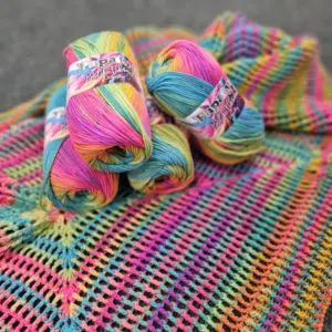 Papatya Batik Vibrant DK Yarn