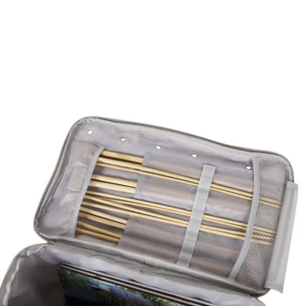 Hobby Gift Knitting Bag with Yarn Storage Bee Design