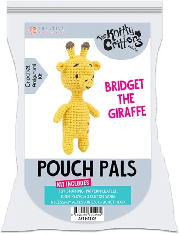 The Knitty Critters Pouch Pals Amigurumi Crochet Kits - Image 2
