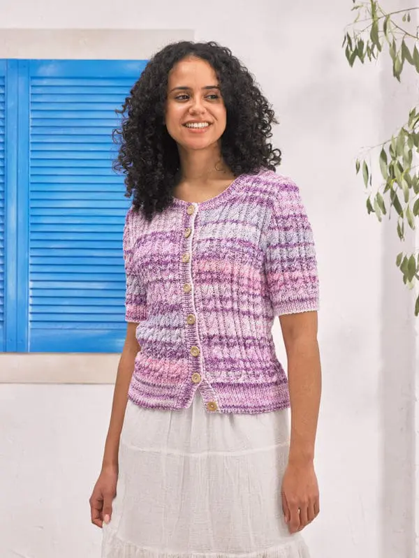 James Brett JB966 Adult DK Sweater Cardigan Knitting Pattern