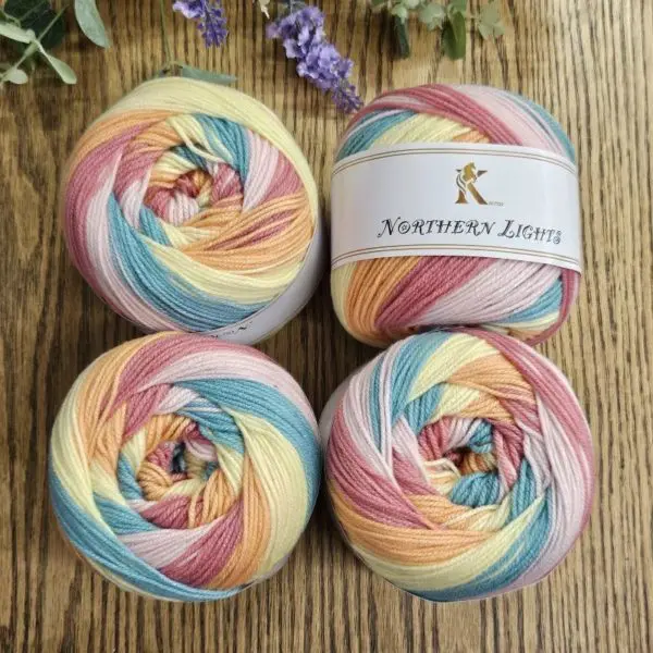 KnitCo Northern Lights DK Knitting Crochet Yarn