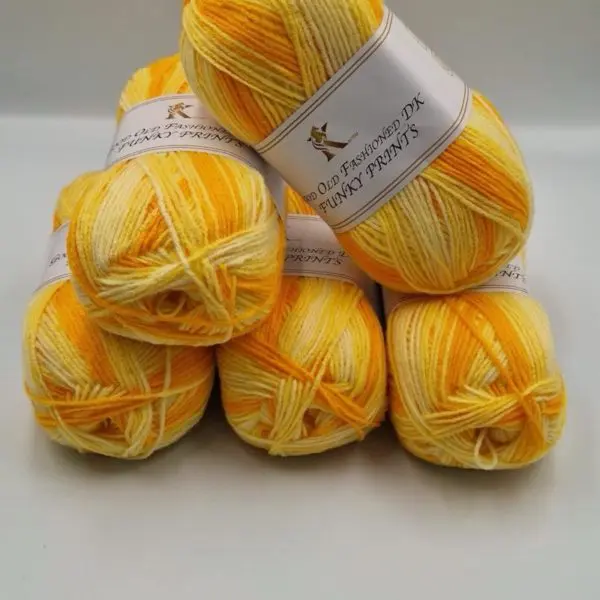 Knitco Good Old Fashioned Funky Prints DK Yarn 5x100g 02