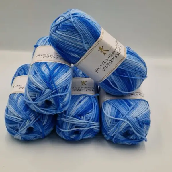 Knitco Good Old Fashioned Funky Prints DK Yarn 5x100g 05