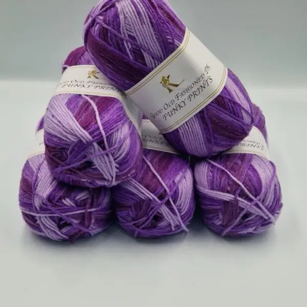 Knitco Good Old Fashioned Funky Prints DK Yarn 5x100g 06